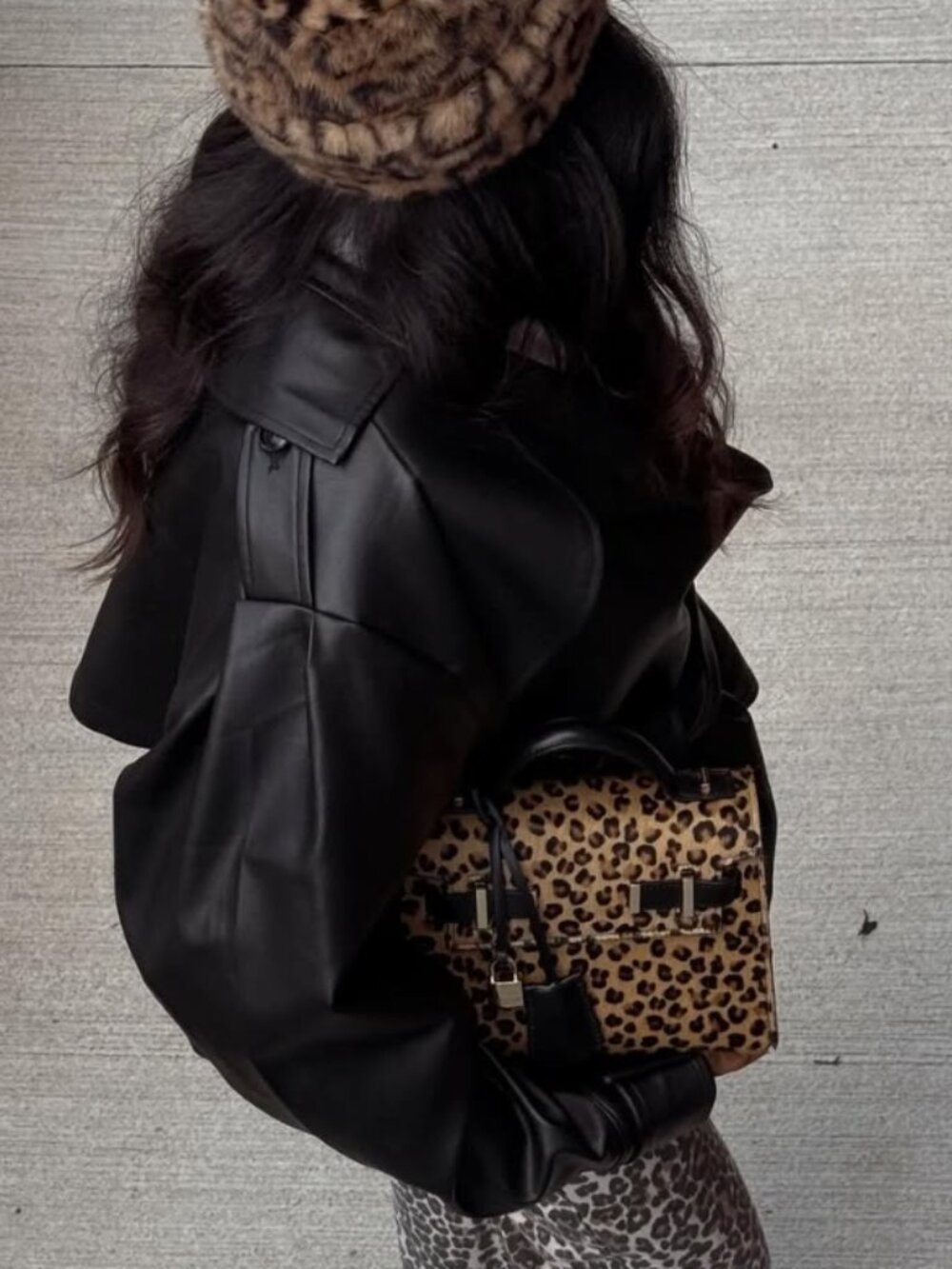 TEDDY BLAKE - Ava Duo 9" Leopard - Made In Italy - Picture 2 of 5